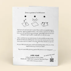 Cute Root With All My Heart Plantable Cards - 10 Pack Greeting Cards