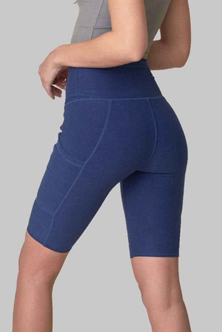 Wolven Recycled Bike Short With Pockets - Indigo Activewear + Athleisure 10 Wolven Recycled Bike Short With Pockets - Indigo Activewear + Athleisure