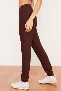 Wolven Activewear + Athleisure Recycled Joggers - Chai