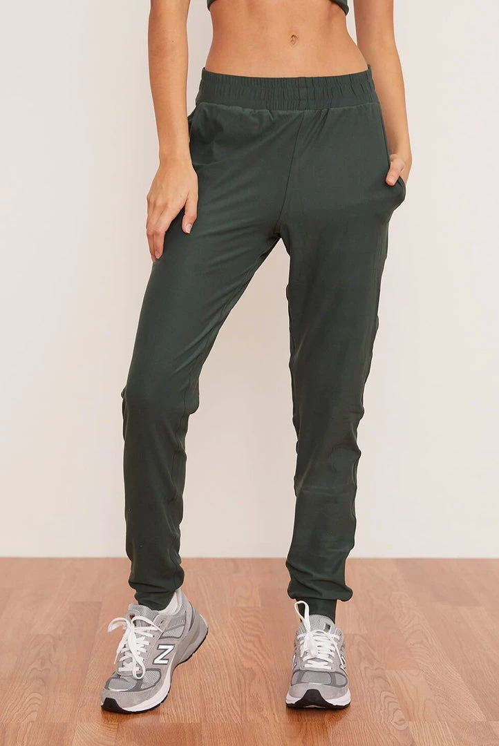 Wolven Activewear + Athleisure Recycled Joggers - Thyme 3 Wolven Activewear + Athleisure Recycled Joggers - Thyme