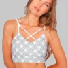 Wolven Crisscross Four-Way Recycled Top - Lineage Activewear + Athleisure 2 Wolven Crisscross Four-Way Recycled Top - Lineage Activewear + Athleisure