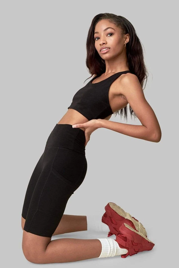 Wolven Recycled Bike Short With Pockets - Onyx Best Sellers 7 Wolven Recycled Bike Short With Pockets - Onyx Best Sellers