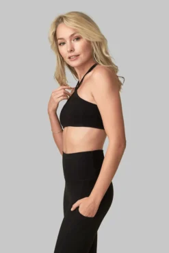 Wolven Recycled Pyramid Top - Onyx