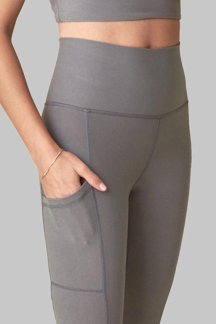 Wolven Best Sellers Recycled Legging With Pockets - Wolf Gray 13 Wolven Best Sellers Recycled Legging With Pockets - Wolf Gray