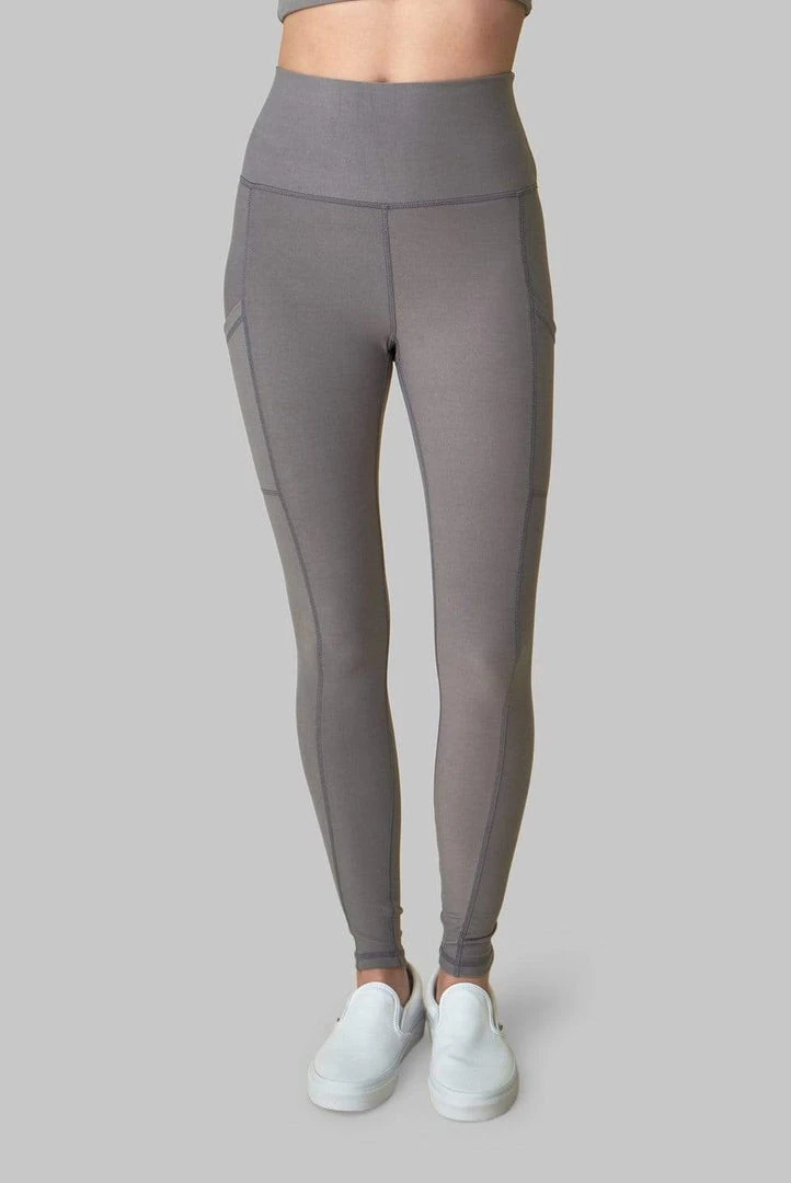 Wolven Best Sellers Recycled Legging With Pockets - Wolf Gray 9 Wolven Best Sellers Recycled Legging With Pockets - Wolf Gray