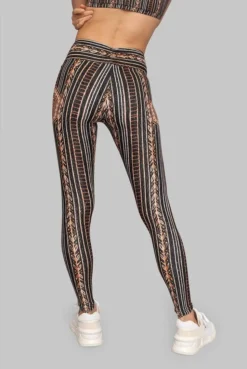 Wolven Crossover Recycled Ruched Legging - Zephyr Activewear + Athleisure