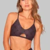 Wolven Crisscross Recycled Bra - Summit 1 Wolven Crisscross Recycled Bra - Summit