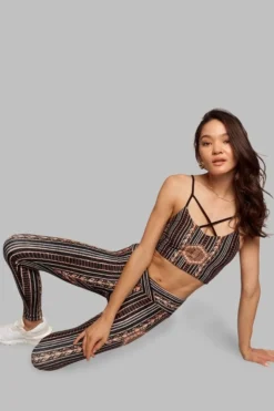 Wolven Crisscross Four-Way Recycled Top - Zephyr