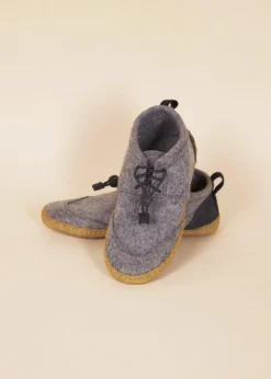 Kyrgies Handcrafted Women's Walkabout Wool Lace-Up Slippers 16 Kyrgies Handcrafted Women's Walkabout Wool Lace-Up Slippers