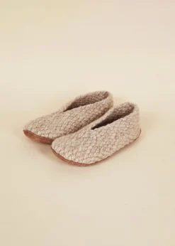Made Trade Sales 38 Kyrgies Women's Woven Wool Slippers Best Sellers