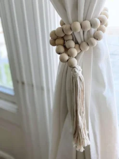 Ceremonia Wooden Beaded Tassel 13 Ceremonia Wooden Beaded Tassel