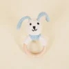Pebble Wooden Teething Ring Bunny Best Sellers