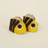 Silk Road Bazaar Wool Baby Booties - Bumblebee Kids' + Baby