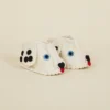 Silk Road Bazaar Wool Baby Booties - Dalmatian