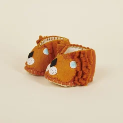 Silk Road Bazaar Wool Baby Booties - Lion Kids' + Baby 9 Silk Road Bazaar Wool Baby Booties - Lion Kids' + Baby