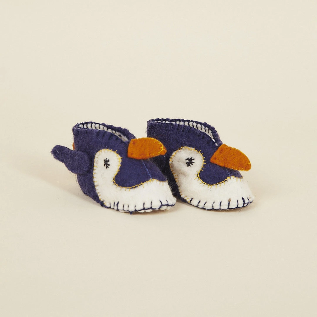 Silk Road Bazaar Wool Baby Booties - Penguin Best Sellers 3 Silk Road Bazaar Wool Baby Booties - Penguin Best Sellers