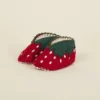 Silk Road Bazaar Wool Baby Booties - Strawberry Kids' + Baby