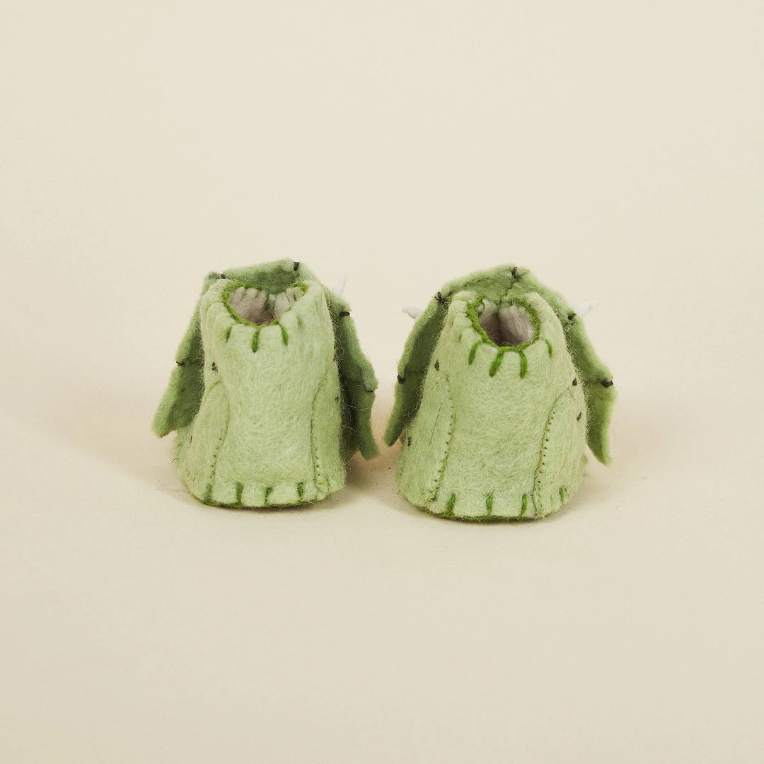 Silk Road Bazaar Wool Baby Booties - Triceratops Dinosaur Best Sellers 5 Silk Road Bazaar Wool Baby Booties - Triceratops Dinosaur Best Sellers