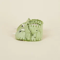 Silk Road Bazaar Wool Baby Booties - Triceratops Dinosaur Best Sellers 8 Silk Road Bazaar Wool Baby Booties - Triceratops Dinosaur Best Sellers