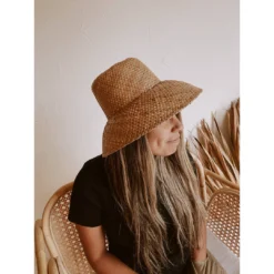Village Thrive Accessories Woven Bucket Hat