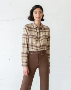 WVN Flannel True Blue Shirt Clothing