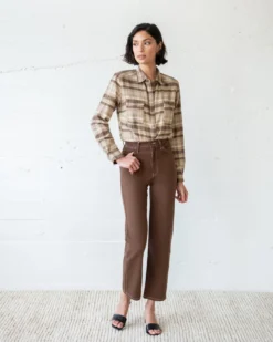 WVN Flannel True Blue Shirt Clothing