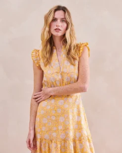 WVN Clothing Starla Marigold Dress