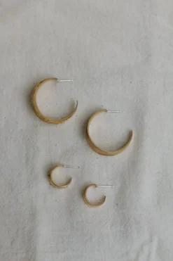 Yewo Tazara Recycled Hoop Earrings