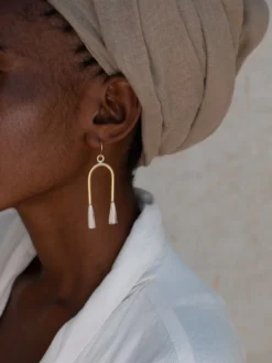 Yewo Jewelry Wuta Recycled Earrings 12 Yewo Jewelry Wuta Recycled Earrings