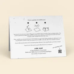 Cute Root You're So Deer To Me Plantable Cards - 10 Pack Greeting Cards