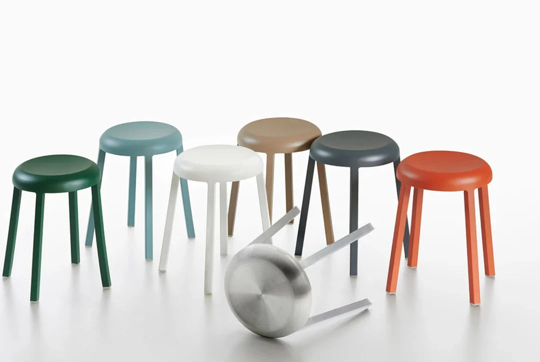 Emeco Za Recycled Small Stool 8 Emeco Za Recycled Small Stool