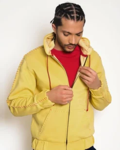 ONE432 Zalzala Upcycled Unisex Zip Hoodie Clothing