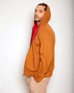 ONE432 Zalzala Upcycled Unisex Zip Hoodie Clothing