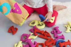 Zeki Learning English Plush Alphabet Bag Baby Gifts