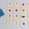 Zeki Learning Baby Gifts Fruits Memory Game