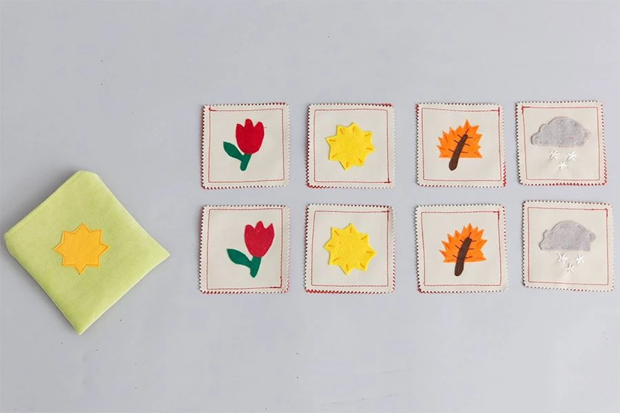 Zeki Learning Baby Gifts Seasons Mini Memory Game 3 Zeki Learning Baby Gifts Seasons Mini Memory Game