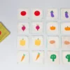 Zeki Learning Best Sellers Vegetables Memory Game