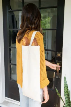 Aplat Zero Waste Baguette Tote Home Goods