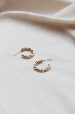 Yewo Jewelry Zinga Recycled Hoop Earrings