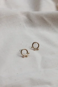 Yewo Zovu Recycled Stud Earrings Jewelry