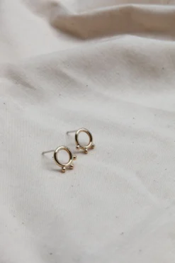 Yewo Zovu Recycled Stud Earrings Jewelry