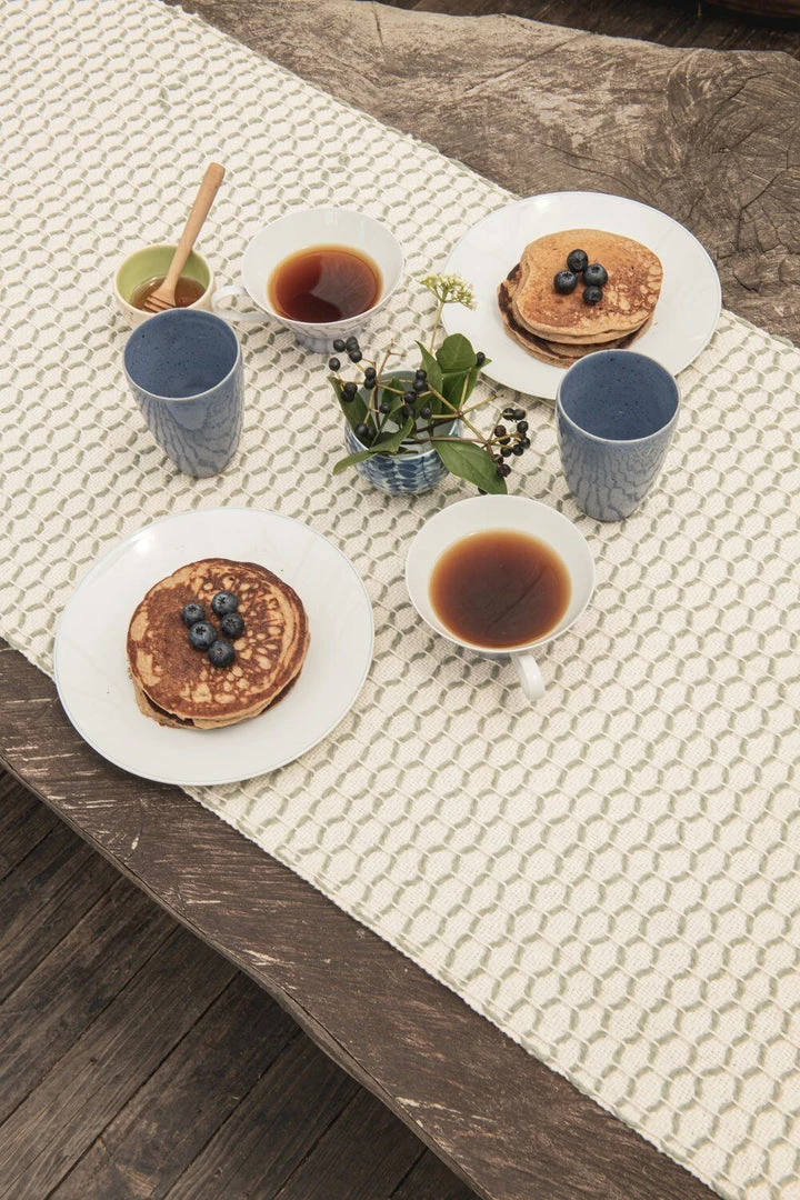 Zuahaza Kitchen + Dining Diamond Guanabana Table Runner 4 Zuahaza Kitchen + Dining Diamond Guanabana Table Runner